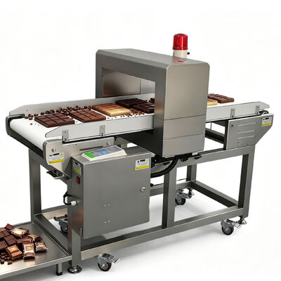 HACCP FDA Pulse Metal Detector Conveyor Metal Detection Machine for Chocolate Chip Cookies Biscuit Snack Production Line