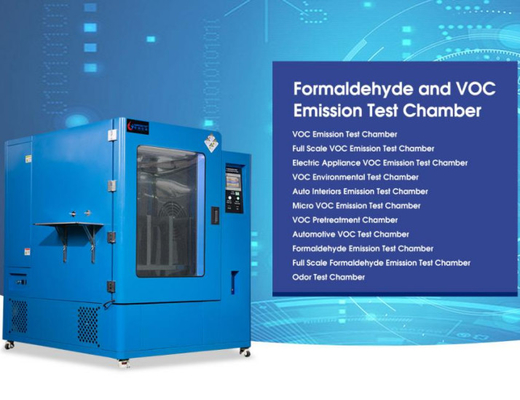 Small Scale Voc And Formaldehyde Emission Test Chamber For Leathers Testing