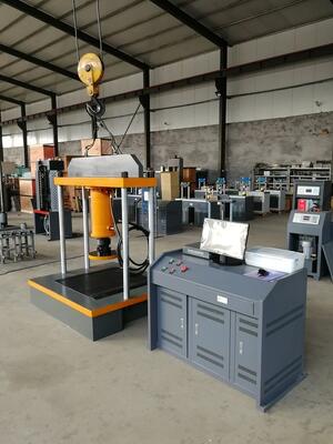 Computer Control Electro-hydraulic Servo Compression Tester | for Manhole Cover Strength Test | 2000kN Capacity