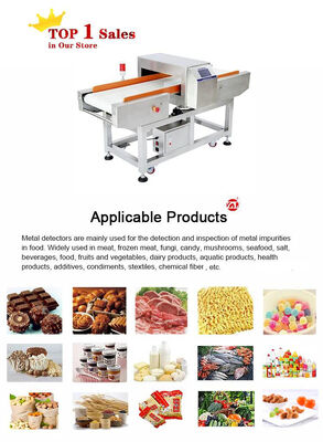 Heavy Duty Conveyor Food Metal Detector High Precision Intelligent Digital Detector for 25kg Bag Food Production Line Inspection