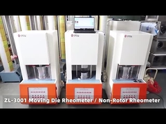 Κινούμενο Rheometer κύβων εργαστηρίων MDR για το λαστιχένιο πλαστικό