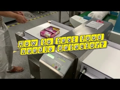 Ευαίσθητος ανιχνευτής μετάλλων γραμμών παραγωγής προϊόντων οθόνης αφής για τα τρόφιμα